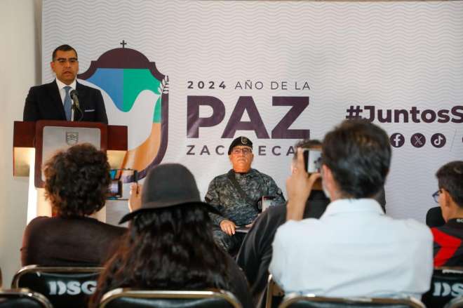 Disminuye en Zacatecas delito de homicidio doloso en un 64%