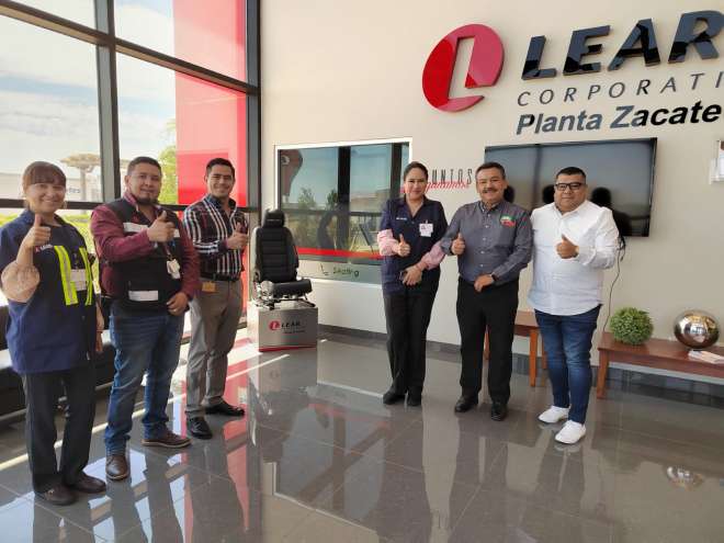 Acuerdan Utzac y LEAR trabajar de la mano por el beneficio de Zacatecas