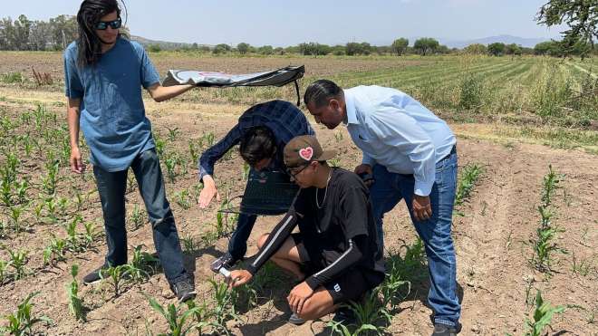 Presentar�n en Roma proyecto zacatecano para analizar, con tecnolog�a, da�os en cultivos de ma�z