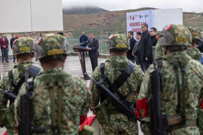 Reconoce Gobernador labor de instituciones de seguridad para garantizar paz en Zacatecas