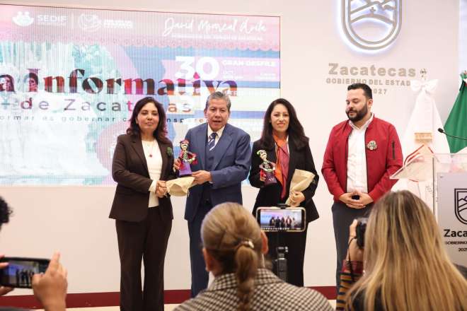 Invita Gobernador David Monreal a actividades del Festival de D�a de Muertos 2026